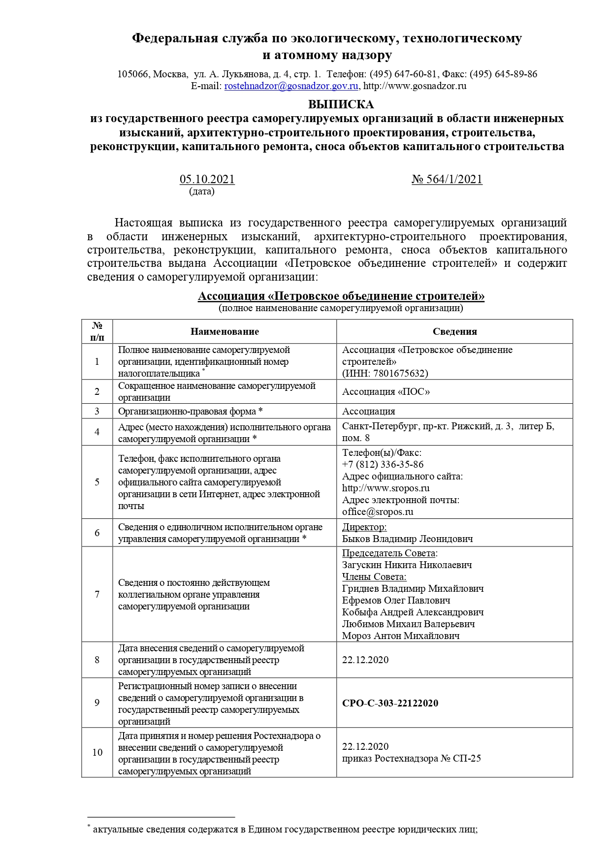 сро-1